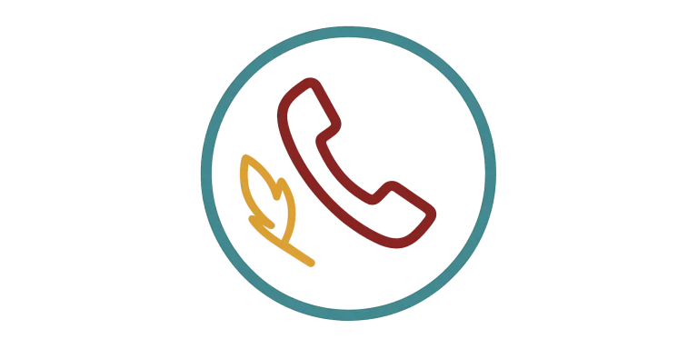 Telefonhörer mit Feder – Mia Oppermann telefonisch erreichen